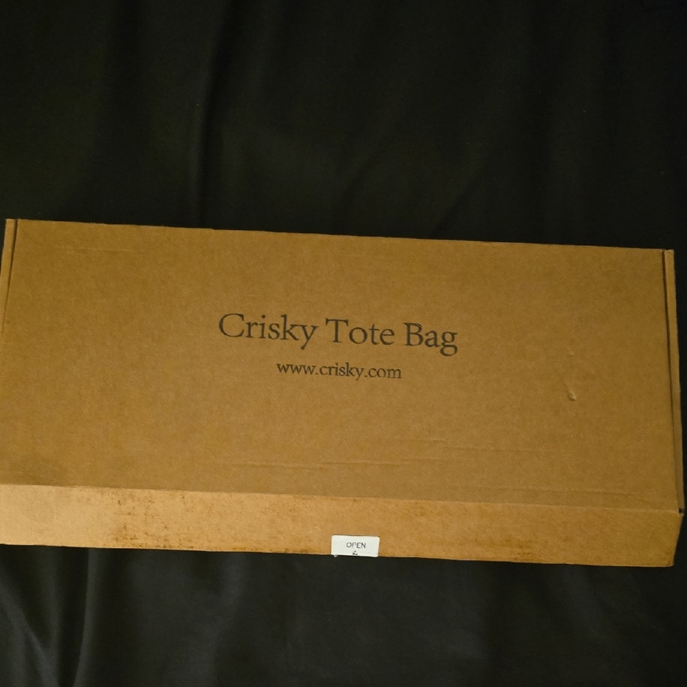 Crisky Brown Tote Bag
